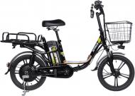 Электровелосипед Space eELDORADO DD FR 18" черно-желтый (ELB-SP-18-006)