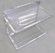 УЦЕНКА! сушилка для посуды производственная Tehma 600x325х510 мм нержавеющая сталь (УЦ №158)