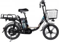 Электровелосипед Space eELDORADO DD FR 18" черно-синий (ELB-SP-18-005)