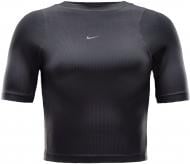 Топ Nike NK INF DF SS TOP WD RIB HF2772-010 р.S чорний