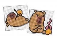 Алмазная мозаика Капибара: апельсин 9х9 см Ideyka