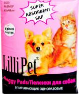 Пелюшки одноразові Lilli Pet 40x48 см 6 шт.