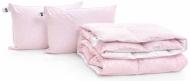 Набір пуховий №2205 Bio-Pink Зима 50% пух (подушка 50x70 середня) ковдра 155x215 см MirSon рожевий