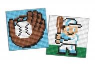 Алмазная мозаика Спорт.Бейсбол 9х9см Ideyka