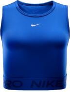 Топ Nike PRO DF 365 CROP TANK FZ3615-405 р.M синій