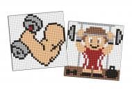 Алмазная мозаика Спорт.Силач 9х9см Ideyka