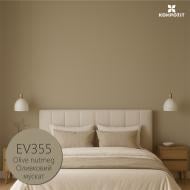 Краска интерьерная латексная Kompozit MATT LATEX NEO глубокий мат Оливковый мускат EV 355 14 кг