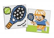 Алмазная мозаика Спорт.Тенис 9х9см Ideyka