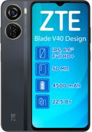 Смартфон ZTE V40 Design 6/128GB black (993085)