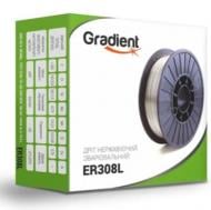 Дріт зварювальний нержавіючий Gradient ER308L 0,8 мм 0,45 кг