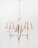 Люстра подвесная Victoria Lighting Ariel/SP3 3x40 Вт E14 матовый никель