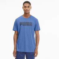 Футболка Puma SS Graphic Tee 51844809 р.S голубой
