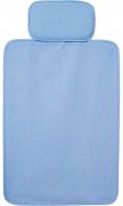 Клейонка-пелюшка для сповивання Sevi Bebe з подушкою блакитна 50х70 см