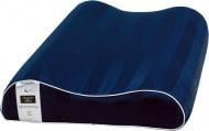 Подушка ортопедична №6006 Noble stripe Blue sea (2200003260946) MirSon 58x40x10,5 синій