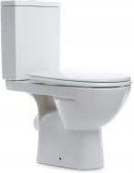 Унитаз-компакт Kolo Status горизонтальный выпуск с крышкой Duroplast
