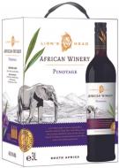 Вино African Winery Pinotage красное сухое 12% 3 л