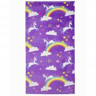 Полотенце Единорог лиловое небо 75x150 см Home Line