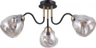 Люстра потолочная Victoria Lighting Carat/PL3 3x40 Вт E14 черный