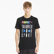 Футболка Puma Graphic Tee TFS 59716701 р.S чорний