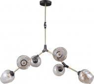 Люстра подвесная Victoria Lighting Fusion/PL6 6x40 Вт E14 черный