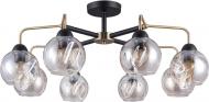Люстра потолочная Victoria Lighting Safira/PL8 8x60 Вт E27 бронза/черный