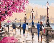 Картина по номерам Прогулка по романтическому Лондону BS52784 40х50 см Brushme