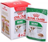 Корм вологий для дорослих собак для малих порід Royal Canin MINI ADULT 4+2 м’ясо
