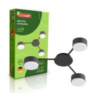 Люстра потолочная Eurolamp Iron Glow 3xGX70 черный LED-LR-3хGX70(black)