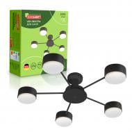 Люстра потолочная Eurolamp Iron Glow 5xGX70 черный LED-LR-5хGX70(black)