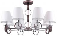 Люстра Victoria Lighting ISOLA SP8 8x40 Вт E14 коричневый