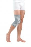Бандаж на колінний суглоб із силіконовим кільцем Алком 3023 р. 2 сірий