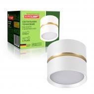 Світильник точковий Eurolamp Golden edge GX53 білий LH-GX53(white)G