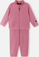 Комплект Reima Tahto флисовый (кардиган / штаны) р.98 розовый 5200049A-4370