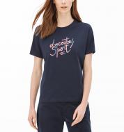 Футболка Lacoste TF34646WT р.36 серый