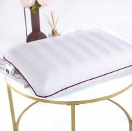 Подушка ортопедична №6045 Noble stripe Royal Pearl MEN (2200003261684) MirSon 59x43x12 білий