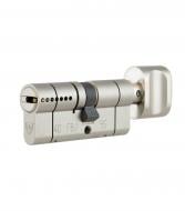 Циліндр RB-LOCKS 55x40 ключ-вороток 95 мм нікель сатин Циліндр RB-LOCKS 55x40 ключ-вороток 95 мм нікель сатин