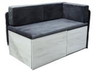 Диван-транформер Lion Кухонний Найс ЛДСП Самоа Дымчатый / серый