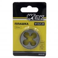 Плашка M12х1,25, 38х13 Werk 2832747 122723