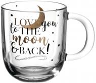 Чашка Leonardo Love you to the moon and back 400 мл
