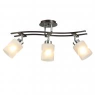 Люстра потолочная Victoria Lighting Fancy/PL3 3x60 Вт E27 хром/венге