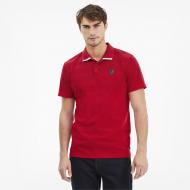 Поло Puma Ferrari Striped Polo 59612302 р.L червоний