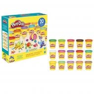 Набір для ліплення Play-Doh 20 баночок F2829