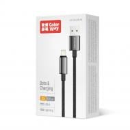Дата-кабель ColorWay USB - Apple Lightning (zinc alloy braided) 3А 1 м black (CW-CBUL098-BK) Дата-кабель ColorWay USB - Apple Lightning (zinc alloy braided) 3А 1 м black (CW-CBUL098-BK)