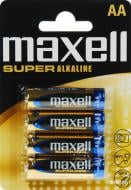 Батарейки Maxell Super Alkaline AA (R6, 316) 4 шт. (774409.04)