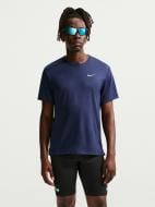 Футболка Nike Miler DV9315-410 р.2XL голубой