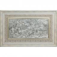 Панно декоративне Амзонки 52x82 см срібний