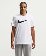 Футболка Nike Sportswear Swoosh DC5094-100 р.L-T белый