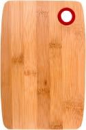 Доска кухонная Kesper с желобом 35х25х16см бамбук с антискользящими вкладышами прямоугольная