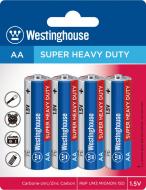 Батарейки Westinghouse Super Heavy Duty AA (R6, 316) 4 шт. (R6P-BP4)