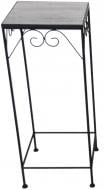 Подставка для цветов одинарная металл мозаика квадрат L JF220102-1 280x690 см серый